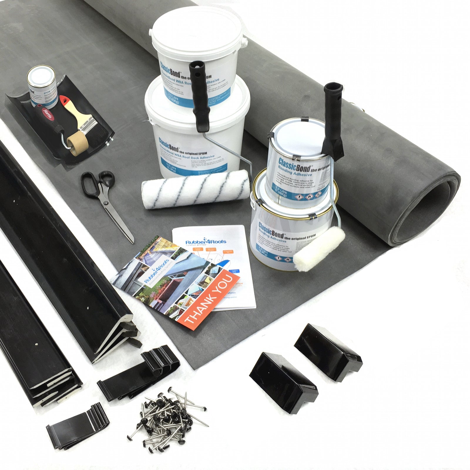 Dormer Rubber Roof EPDM Kit