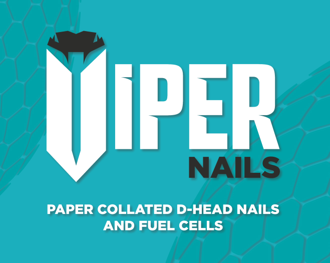 Viper Collated Nails 1st Fix With Gas