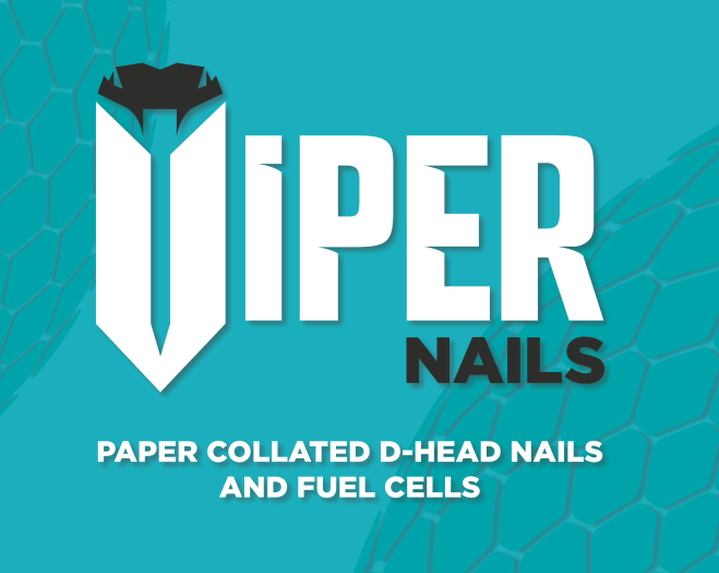 Viper Collated Nails 1st Fix Handy Packs With Gas