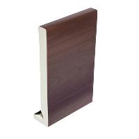 Rosewood Woodgrain Foiled UPVC Fascia Board