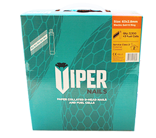 Viper Collated Nails 1st Fix Without Gas