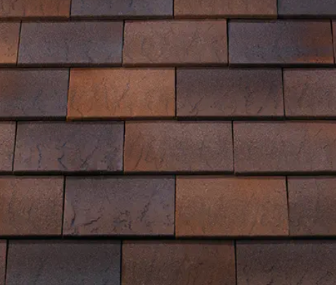 Marley Hawkins Fired Sienna Clay Plain Tile