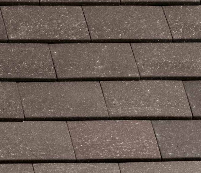 Marley Acme Single Camber Grey Sandfaced Clay Plain Tile