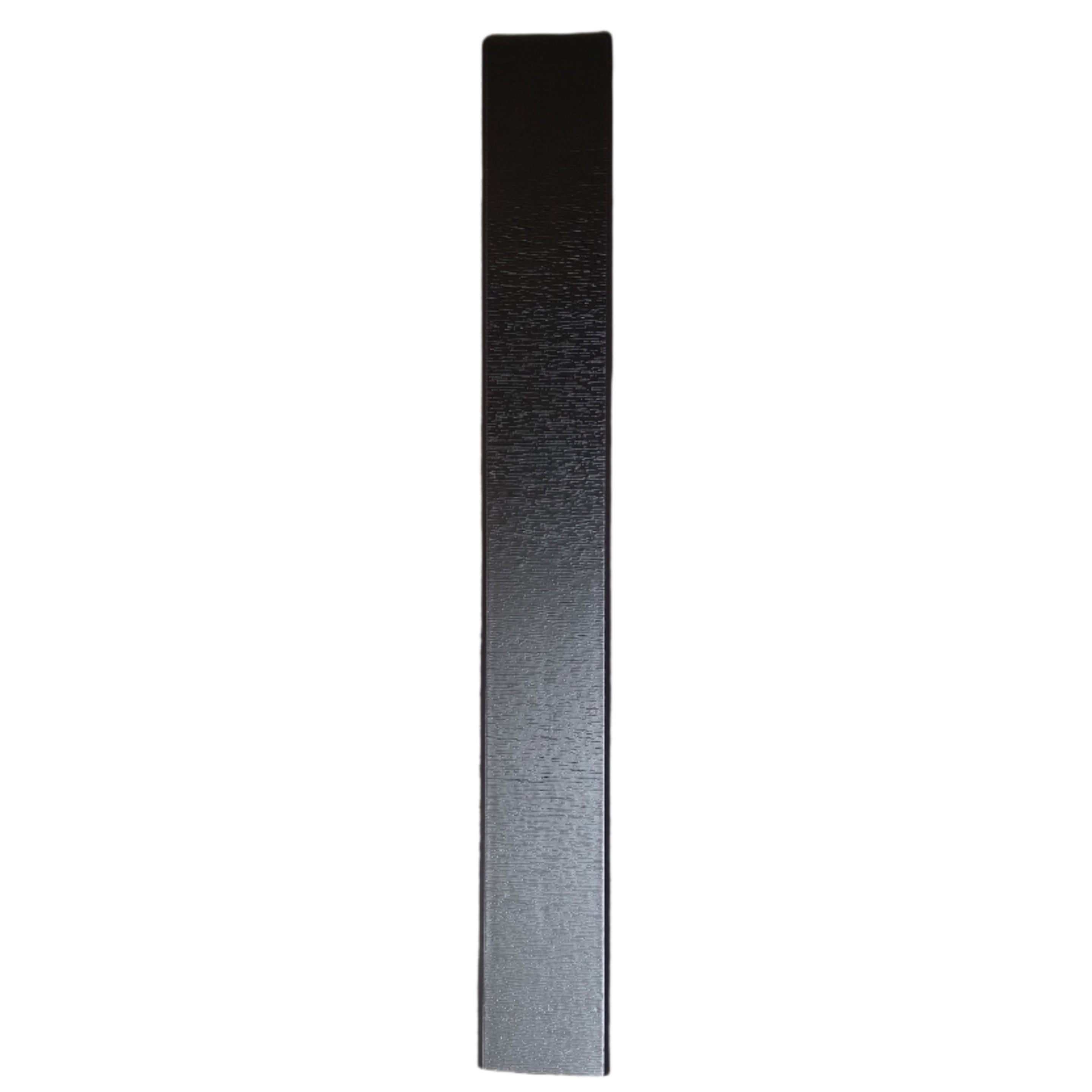 300mm Fascia Joiner UPVC Black Woodgrain Foiled