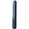 500mm Double Ended Fascia Corner UPVC Anthracite Smooth