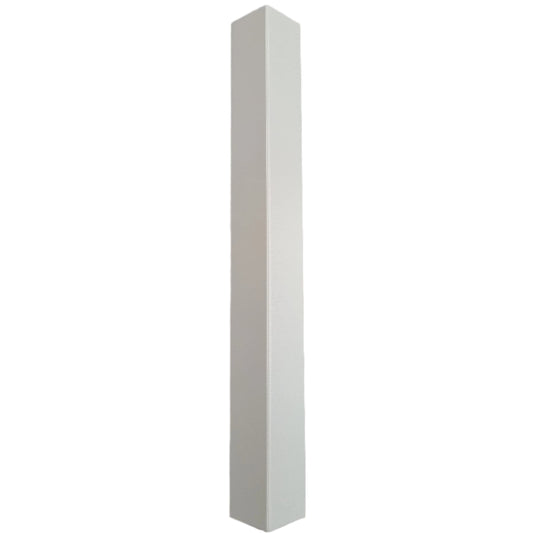 500mm Double Ended Fascia Corner UPVC Agate Grey (Painswick) Woodgrain Foiled