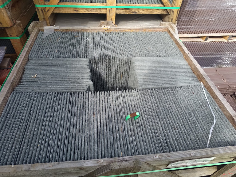Brazilian Grey Green Natural Slate 500mm x 250mm Pallet
