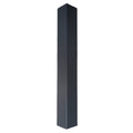 300mm Fascia Corner UPVC Anthracite Woodgrain Foiled