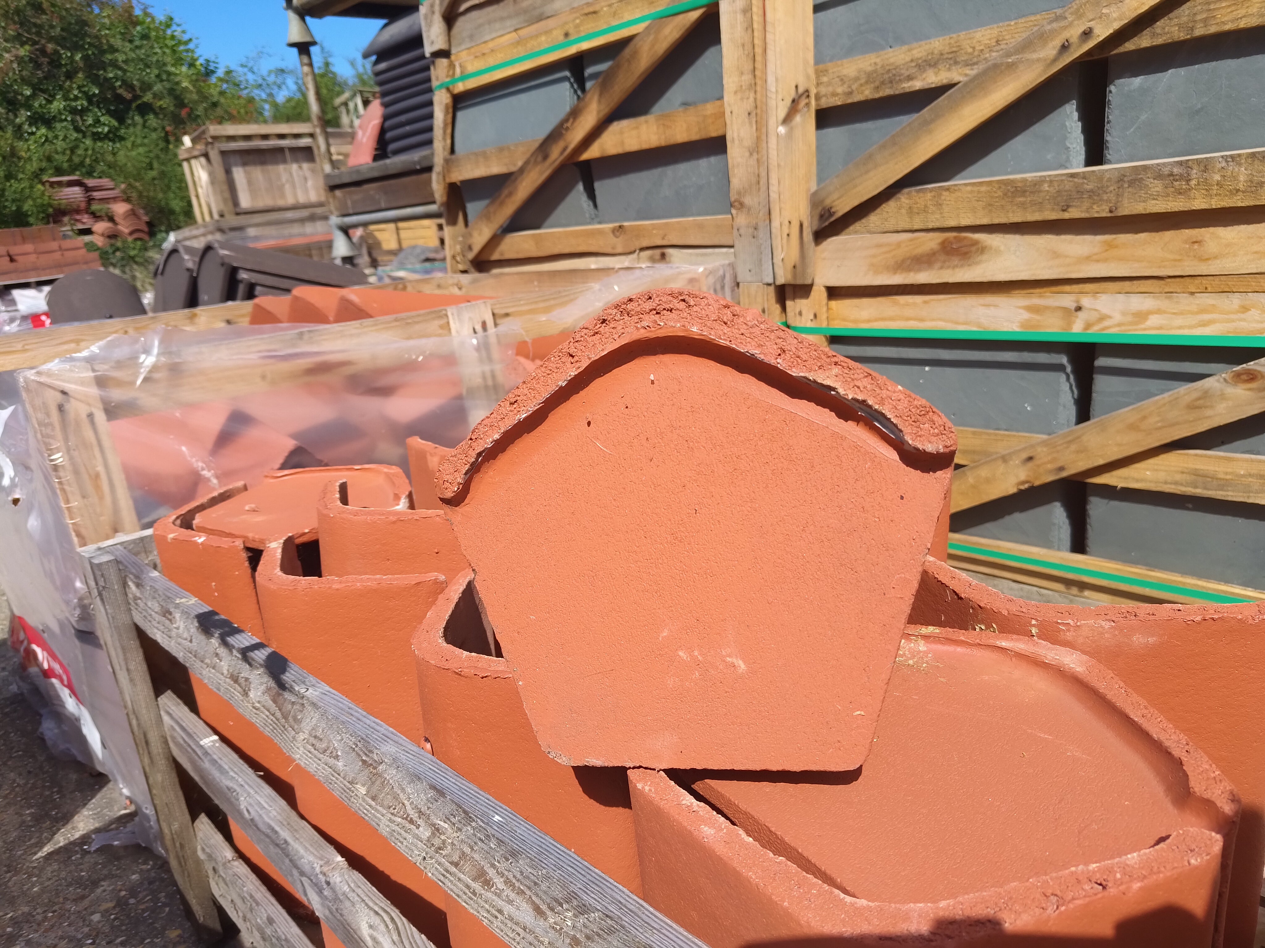 Marley Modern Block End Ridge Mosborough Red