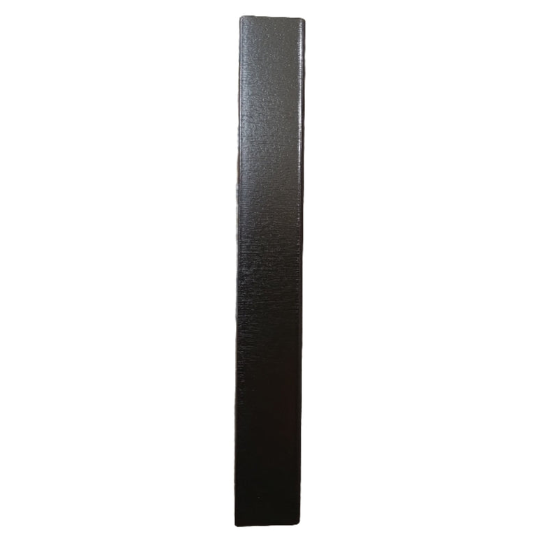 300mm Fascia Corner UPVC Black Woodgrain Foiled