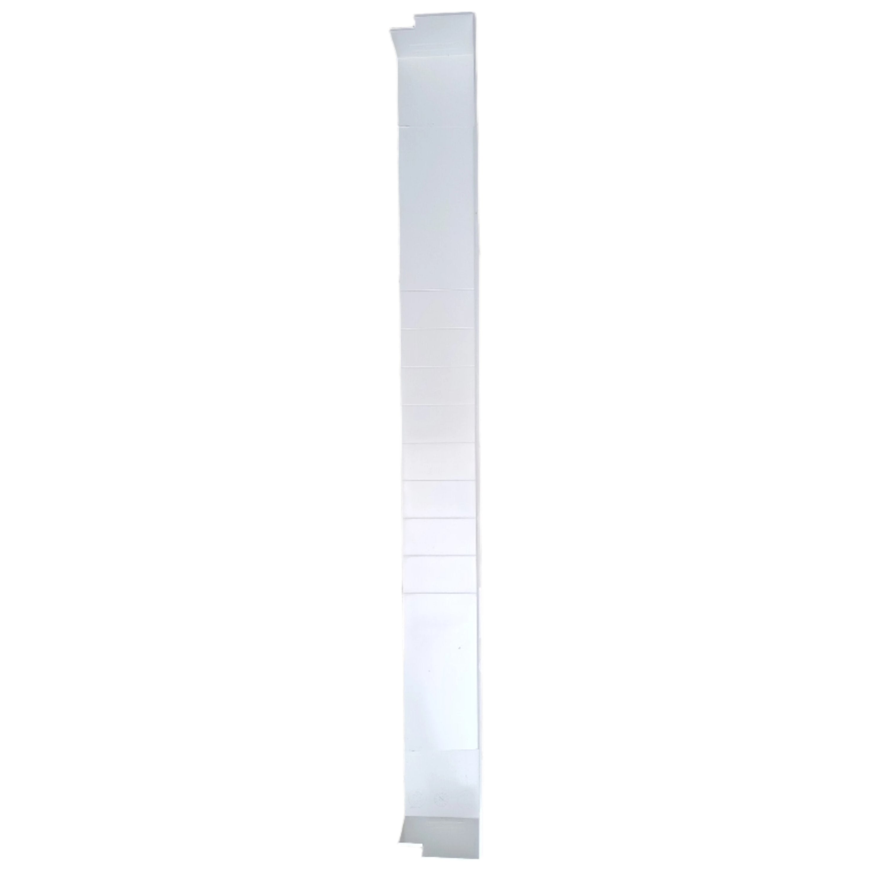 500mm Double Ended Fascia Corner UPVC White