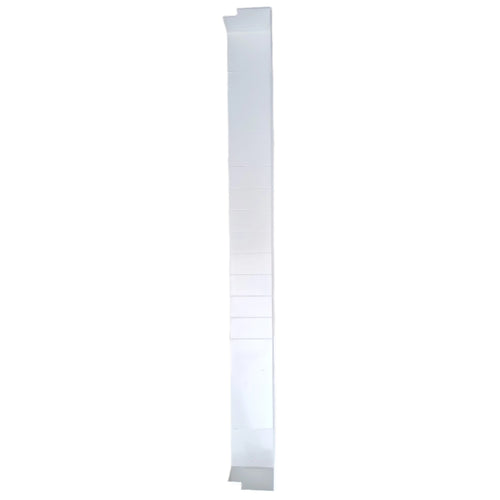 500mm Double Ended Fascia Corner UPVC White