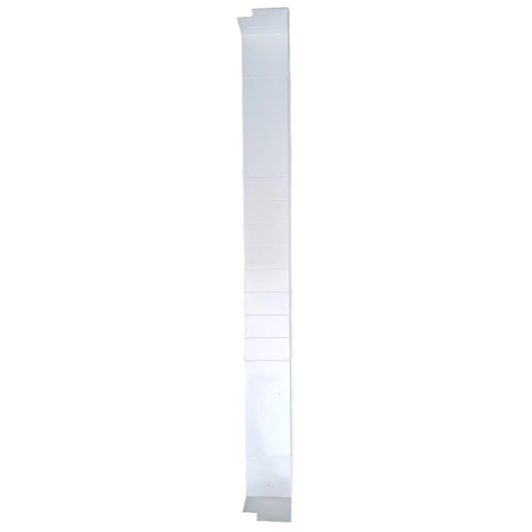 500mm Double Ended Fascia Corner UPVC White