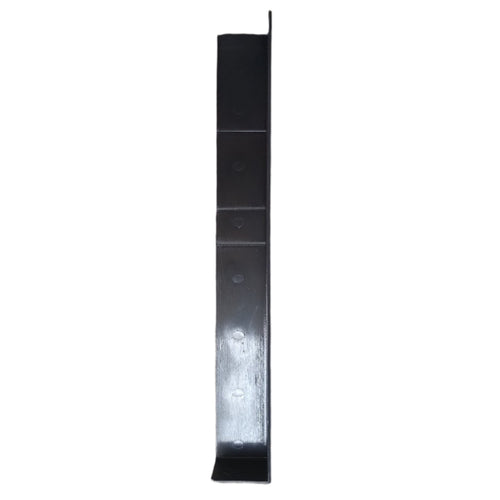 300mm Fascia Corner UPVC Anthracite Woodgrain Foiled