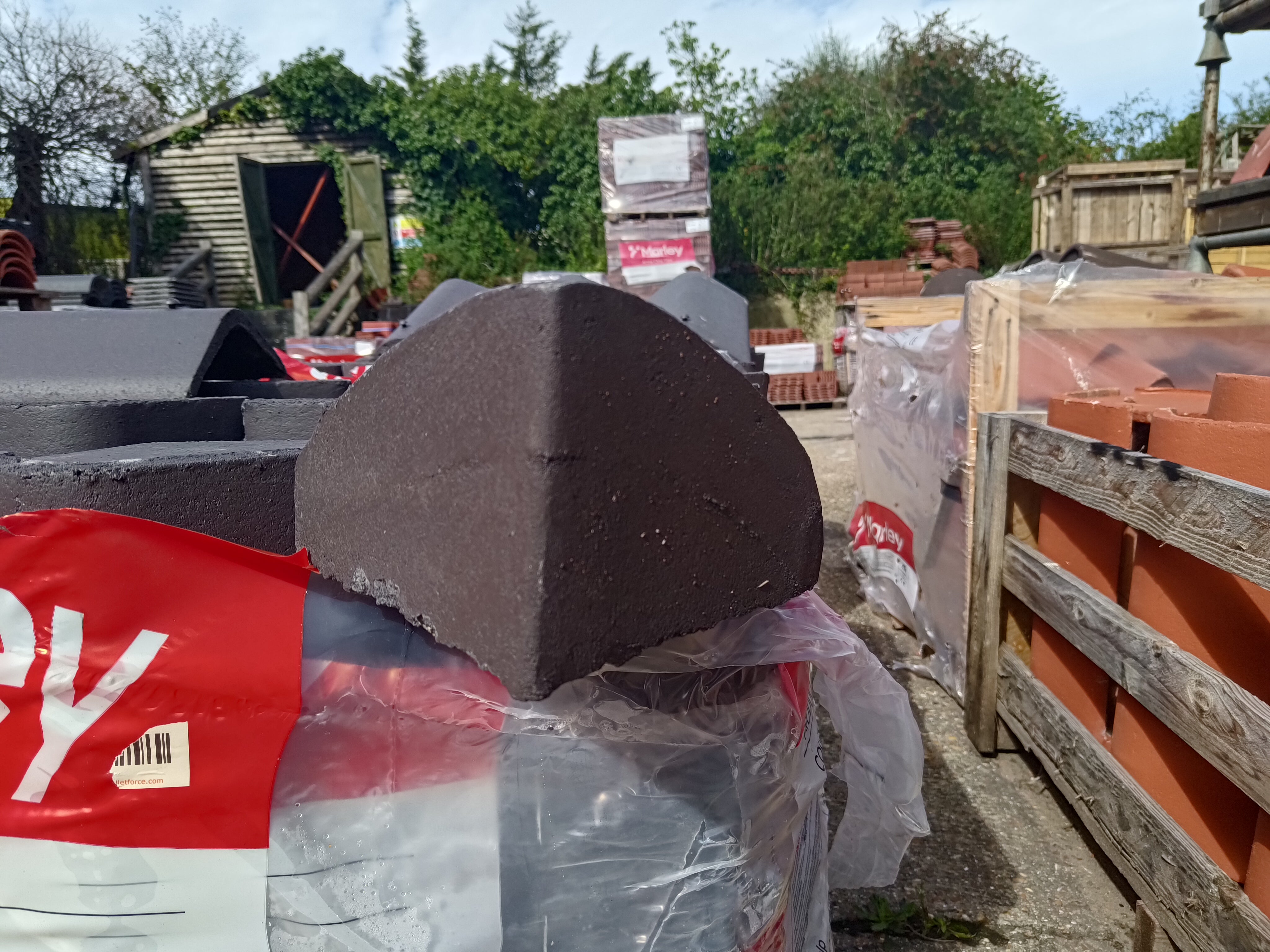 Marley Modern Stop End Hip Smooth Grey