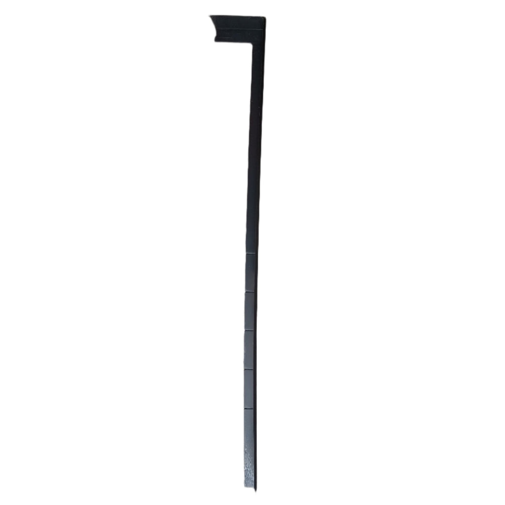 300mm Fascia Joiner UPVC Black Woodgrain Foiled