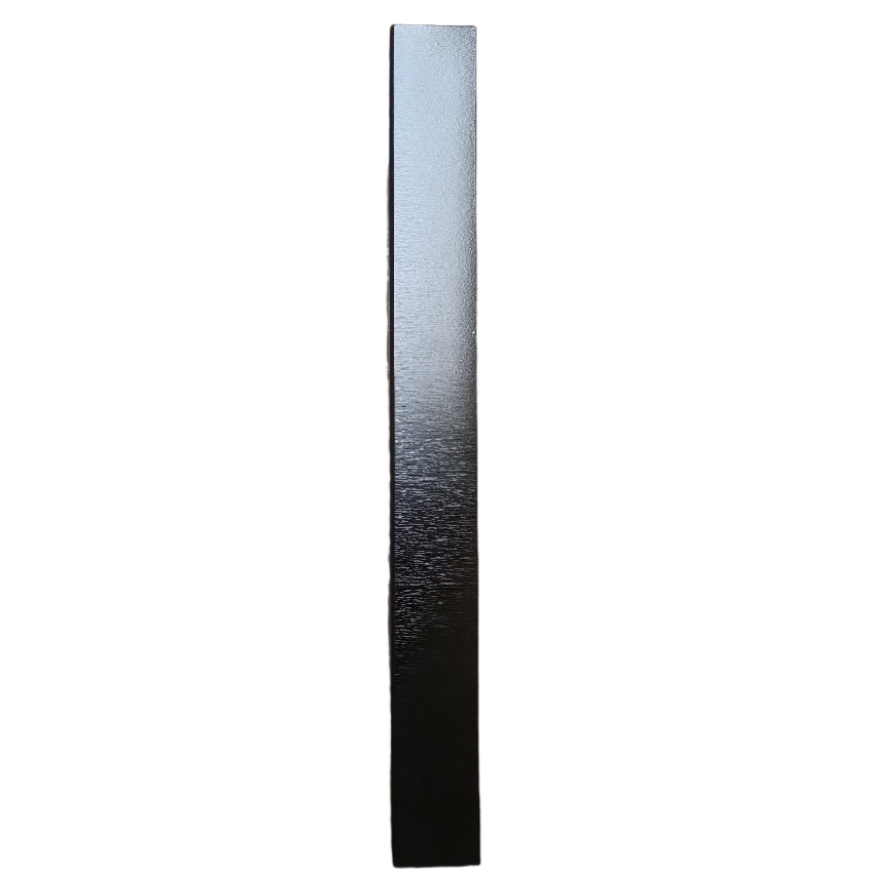 500mm Double Ended Fascia Corner UPVC Black Woodgrain Foiled
