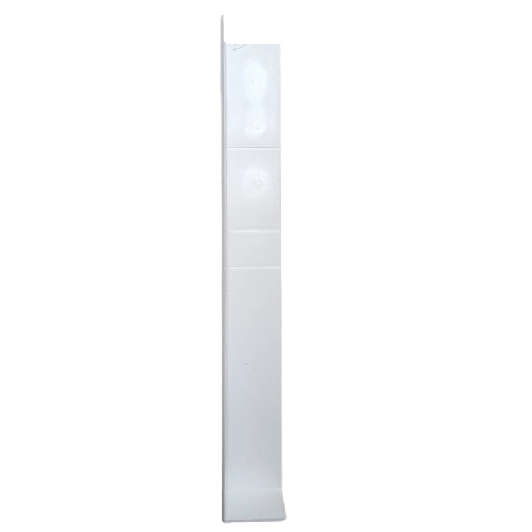 300mm Fascia Corner UPVC White