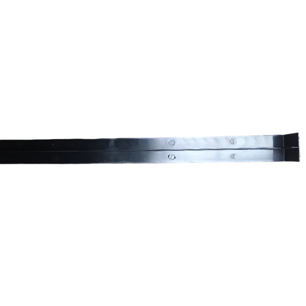 500mm Double Ended Fascia Joiner UPVC Black Woodgrain Foiled