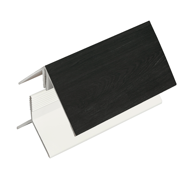 NatureClad Cladding Corner Chimnea Charcoal