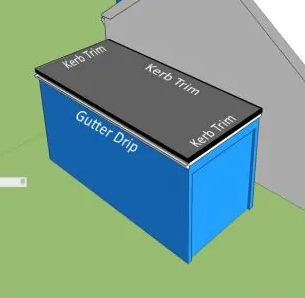 Garage Rubber Roof EPDM Kit