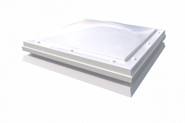 Trade Dome (To Suit Builders Upstand - Manuel-Opening) Triple Skin - Unvented