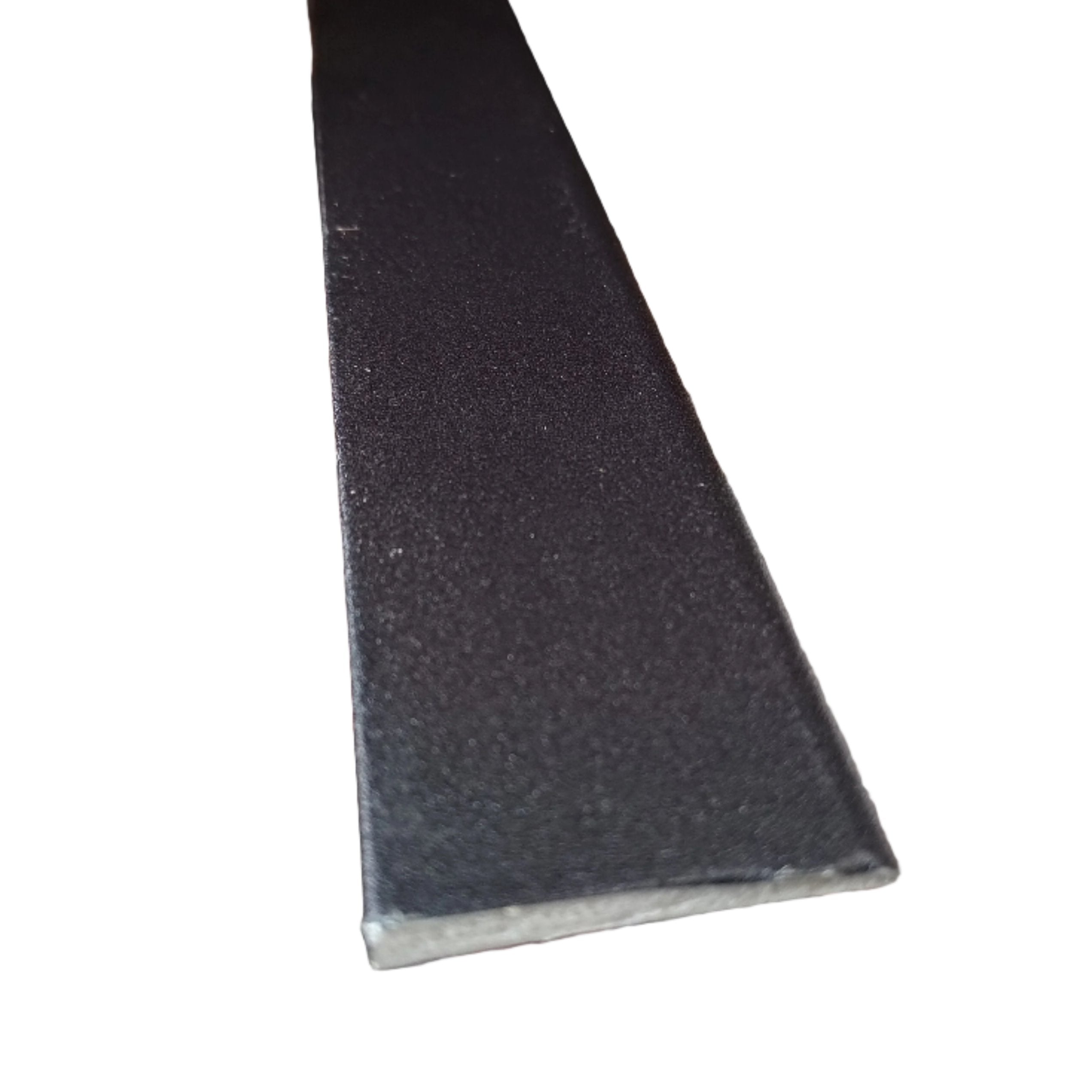 45mm x 6mm Black Smooth Foiled UPVC Trim 5mtr Length