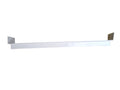 500mm Double Ended Fascia Internal Corner UPVC White