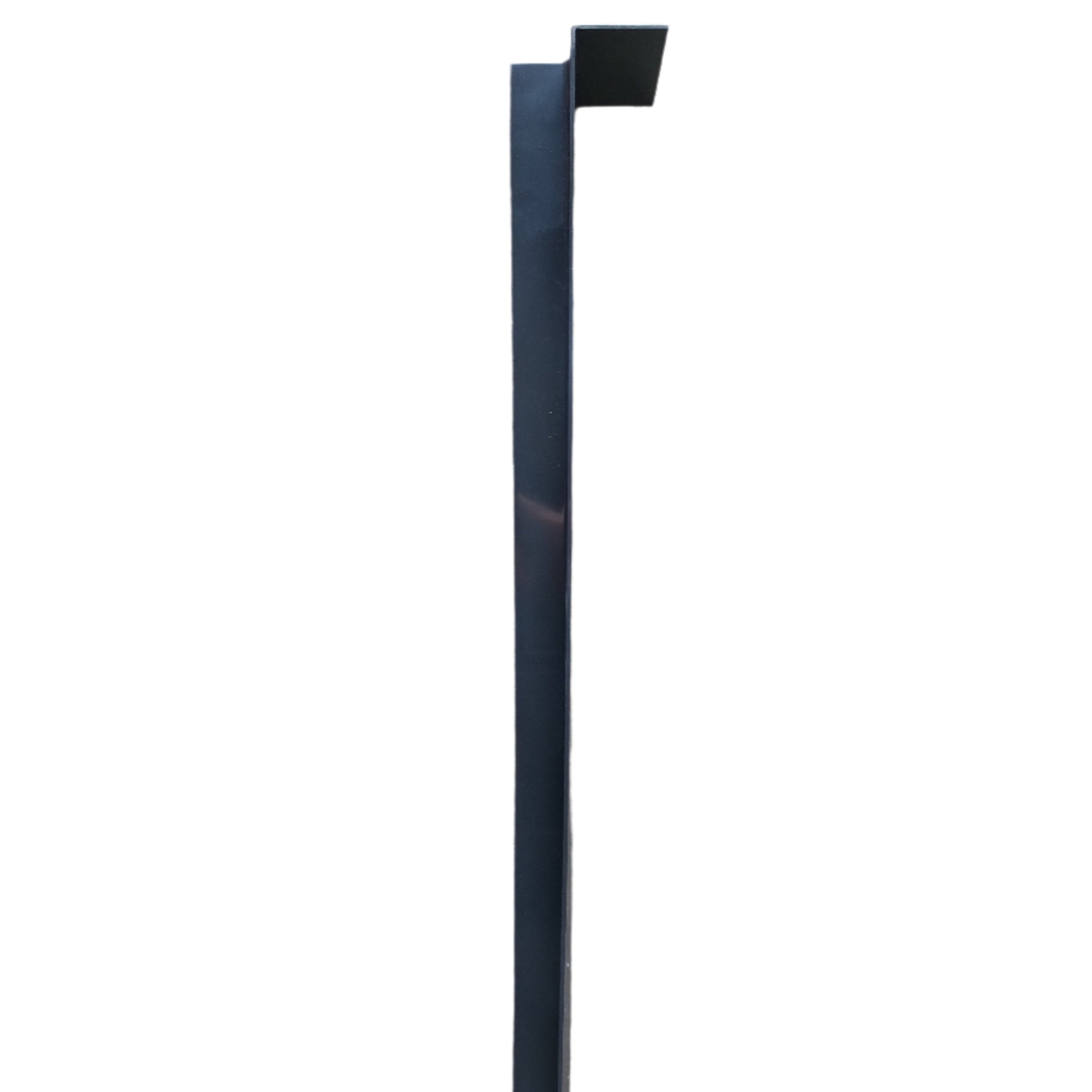 500mm Double Ended Fascia Internal Corner UPVC Anthracite Smooth