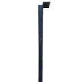 500mm Double Ended Fascia Internal Corner UPVC Anthracite Smooth