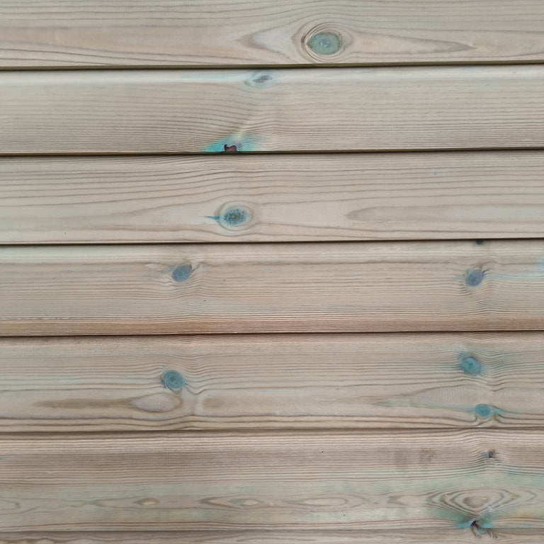 Horizontal Shadow Gap Timber Cladding Green Treated (European Redwood)