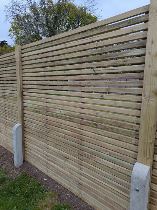 fence panel slatted fence panel 6ft fence panel