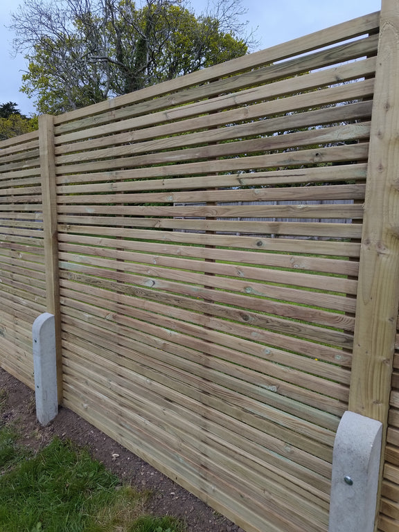 fence panel slatted fence panel 6ft fence panel