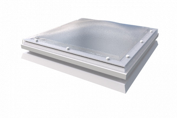 Trade Dome (To Suit Builders Upstand - Manuel-Opening) Double Skin - Unvented