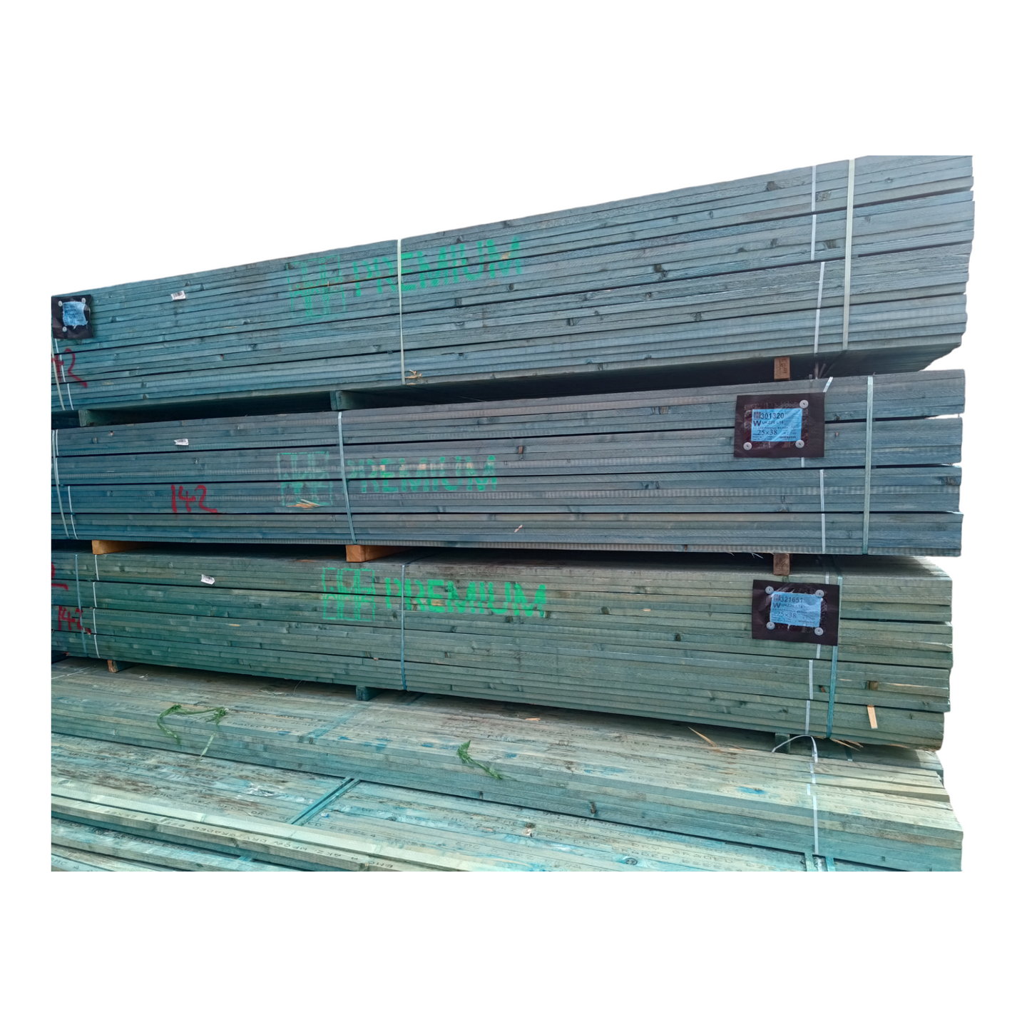 25mm x 38mm BS5534 Blue Graded Roofing Batten – Roofstore P&P Ltd