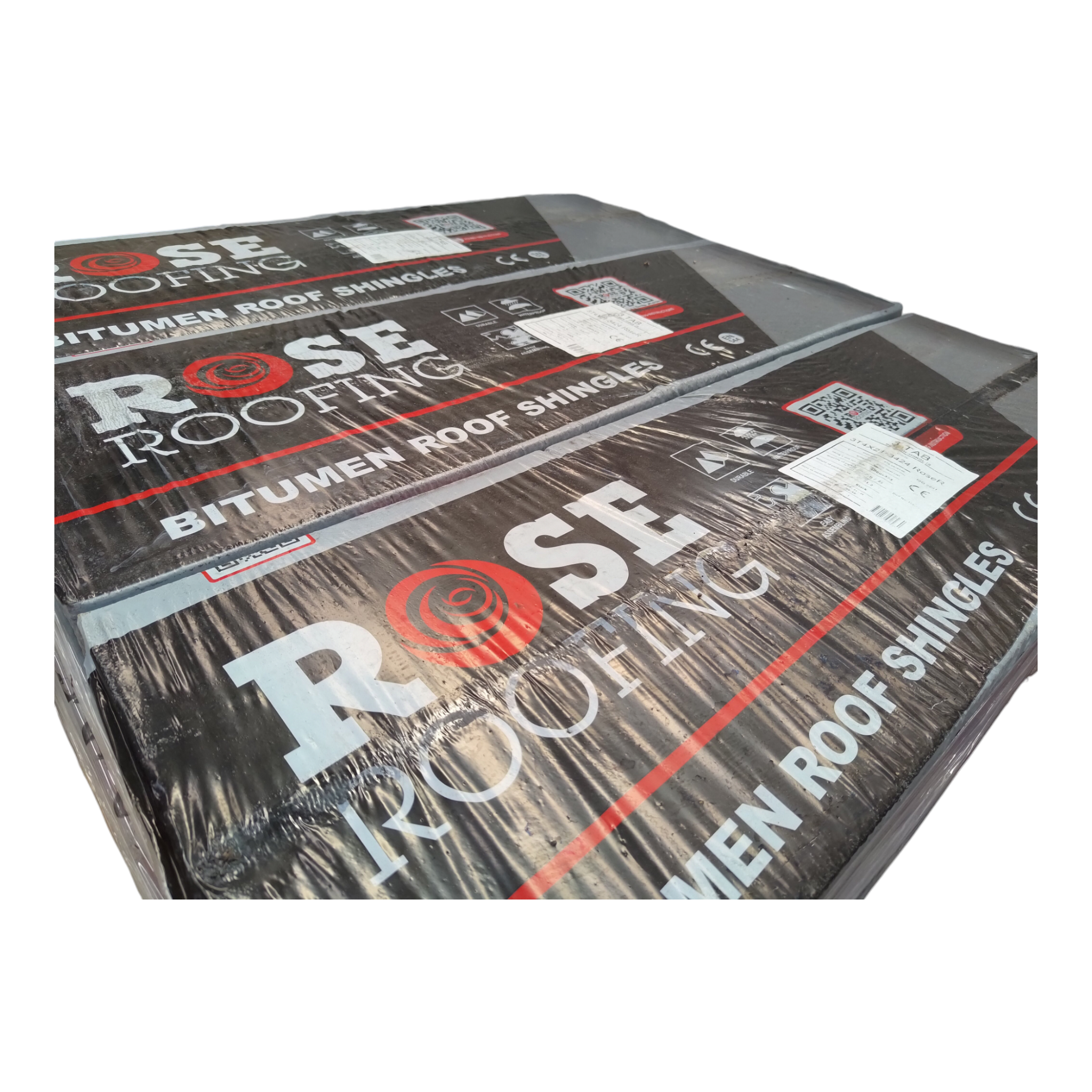 Black Square Felt Shingles 3mtr2 Pack