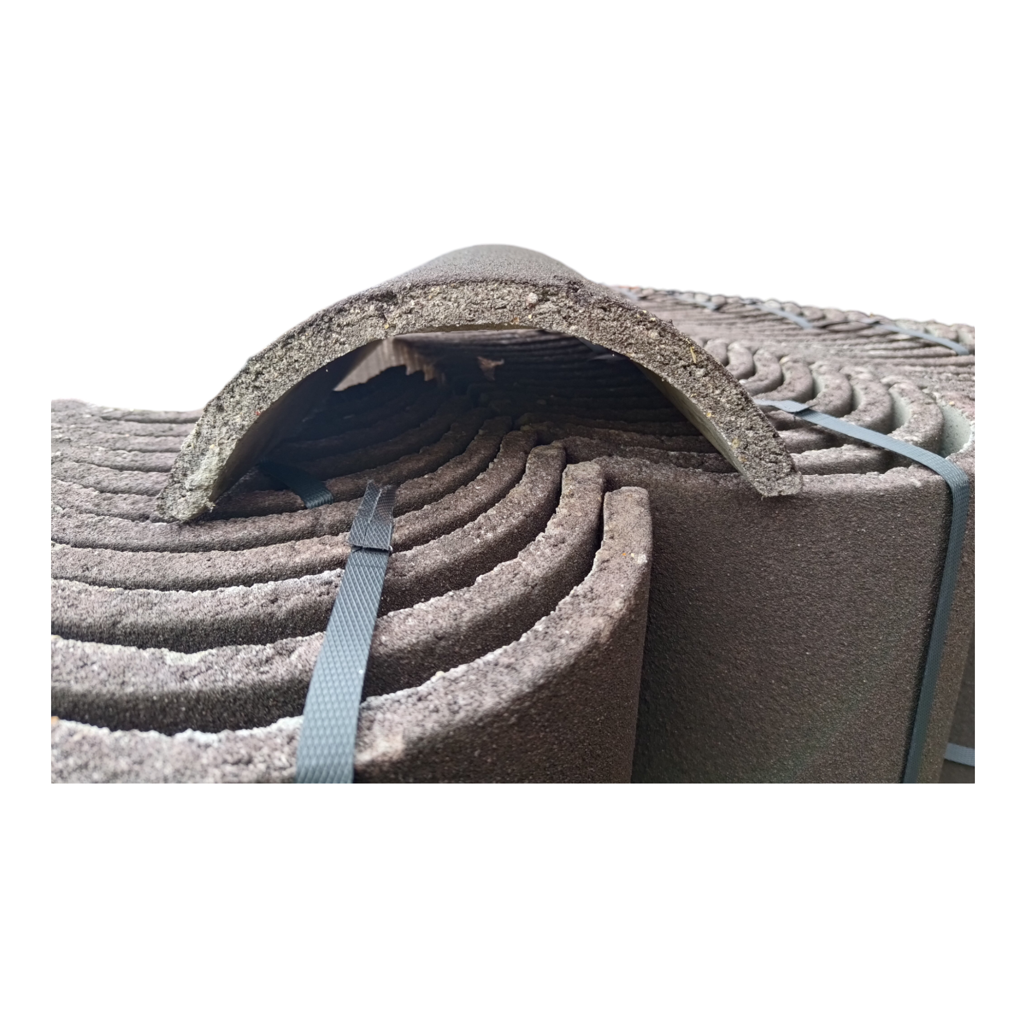 Marley Segmental Ridge Antique Brown