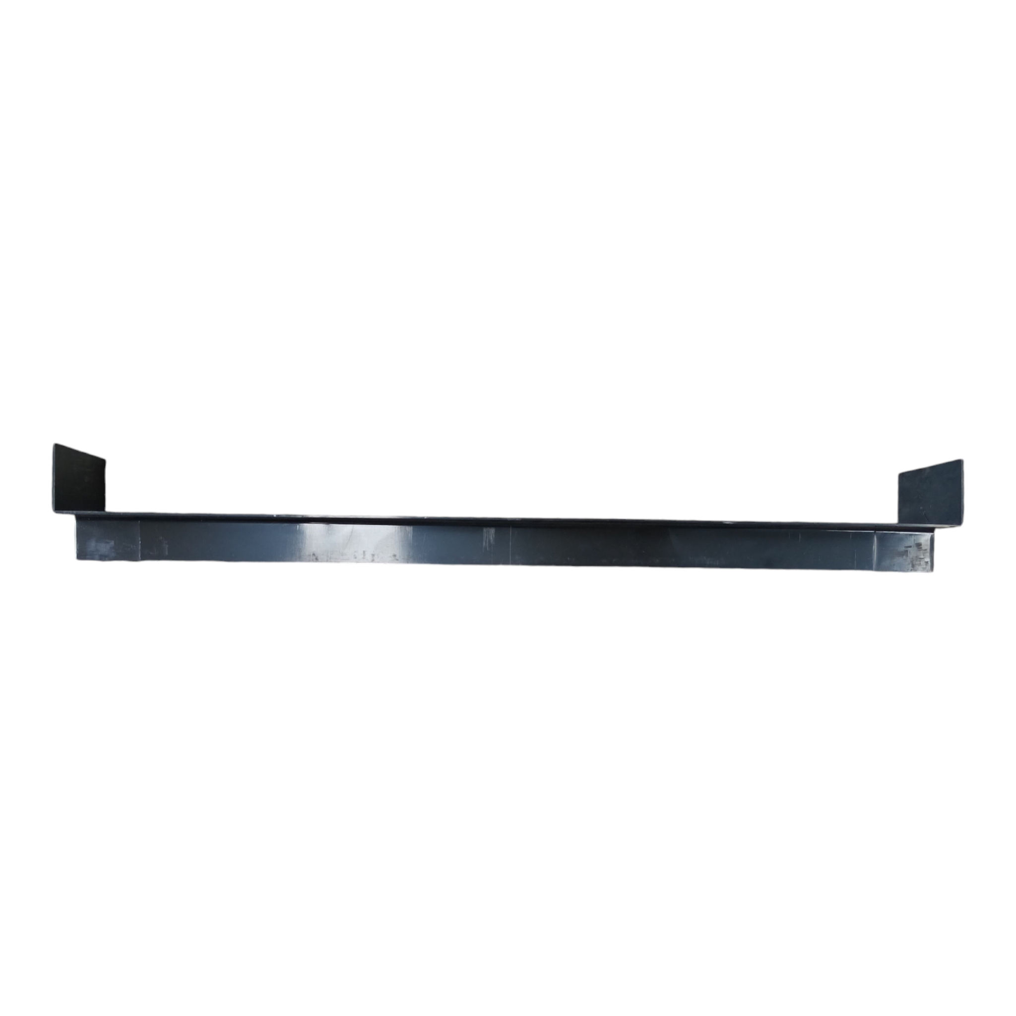 500mm Double Ended Fascia Internal Corner UPVC Black Smooth