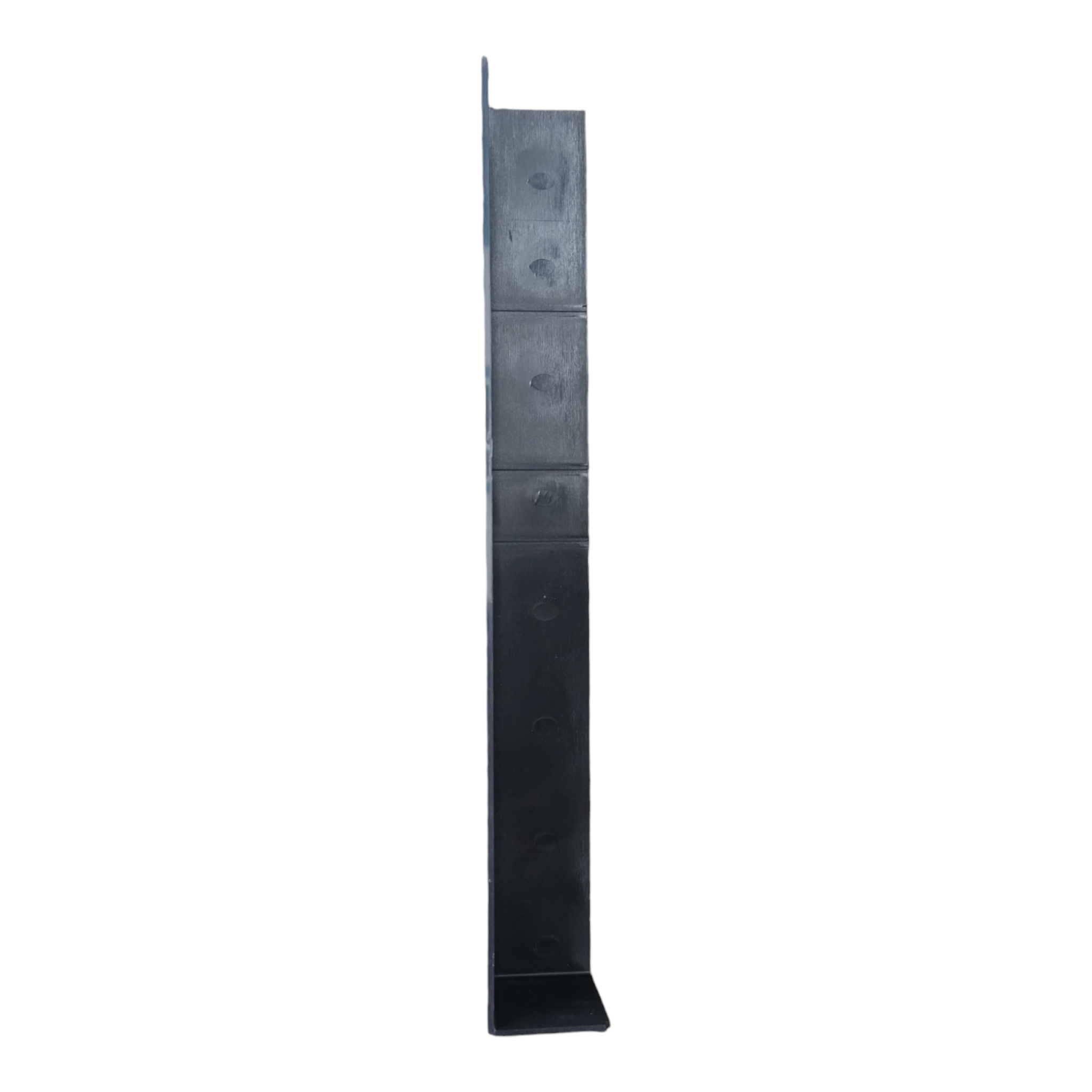 300mm Fascia Corner UPVC Black Smooth