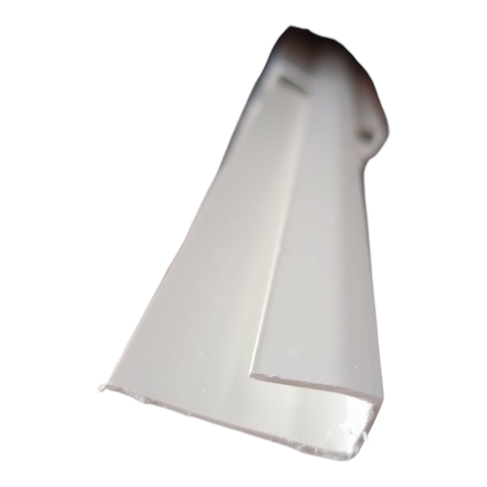 Hollow Soffit Starter Trim (J-Trim) 5mtr White