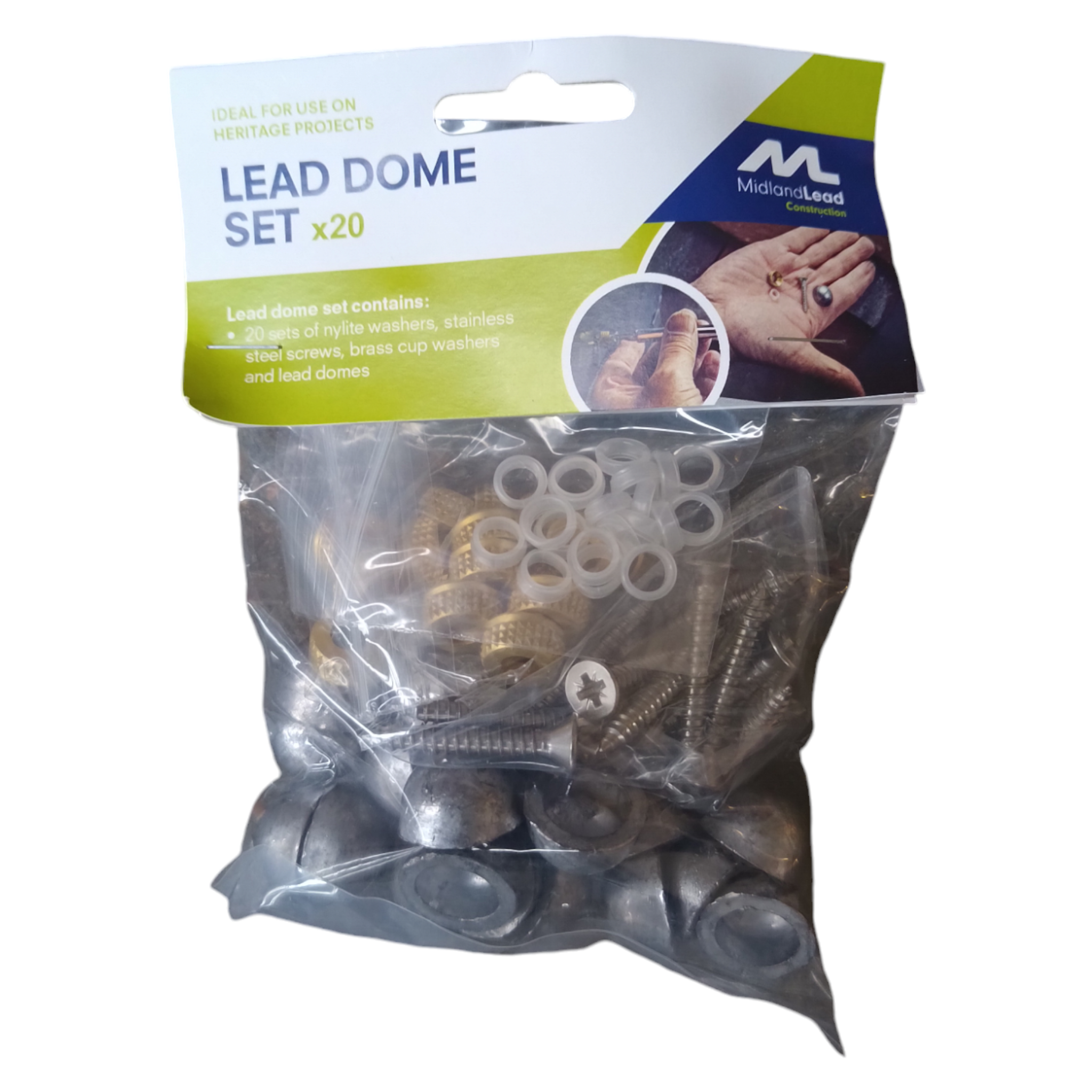 Lead Dome Set (Pack Of 20)
