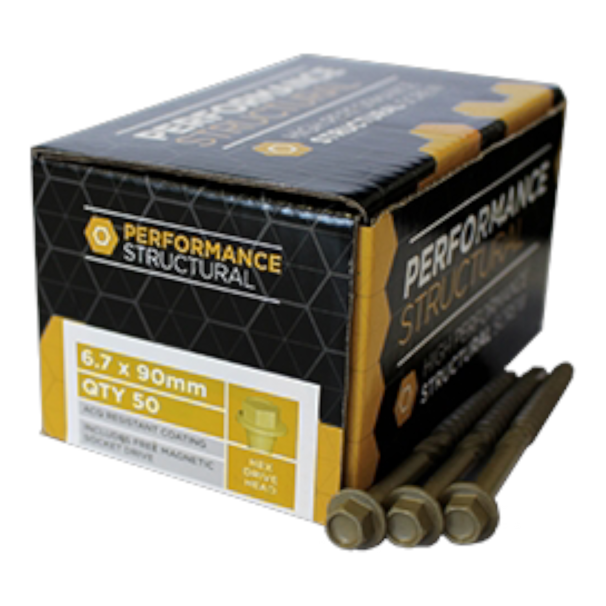 Performance Structural Screws (Hex Head)