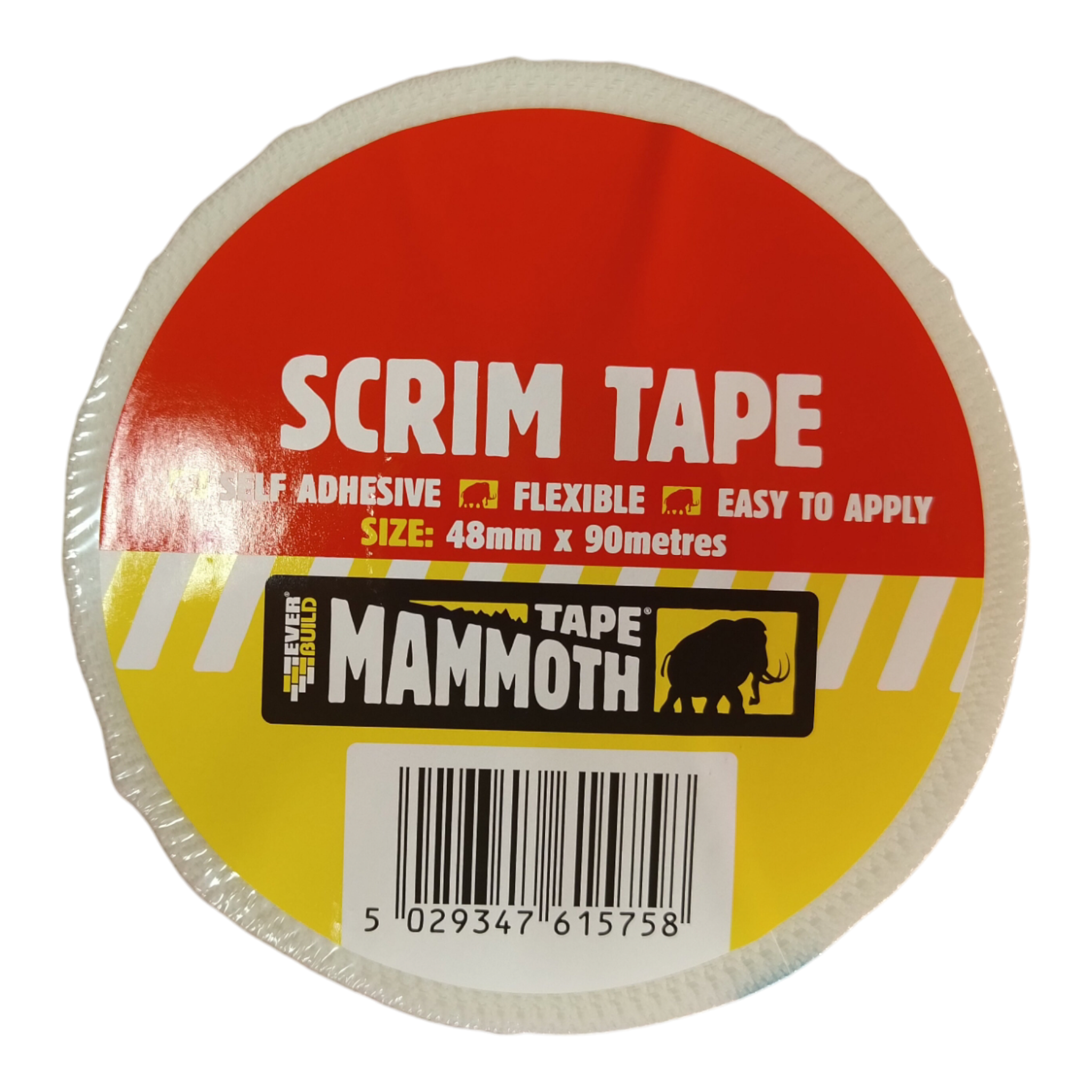 Mammoth Scrim Plasterboard Tape 48mm x 90mtr