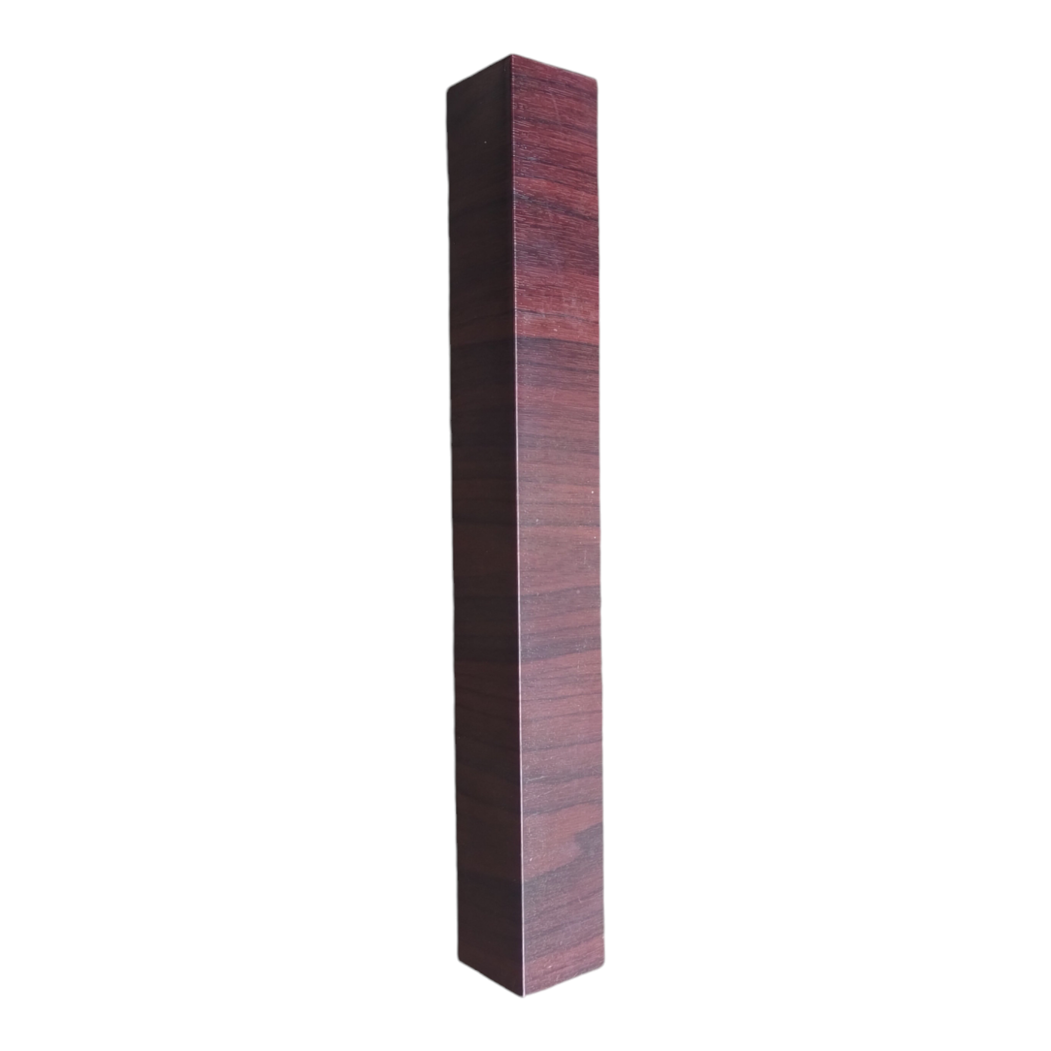 300mm Fascia Corner UPVC Rosewood Woodgrain Foiled