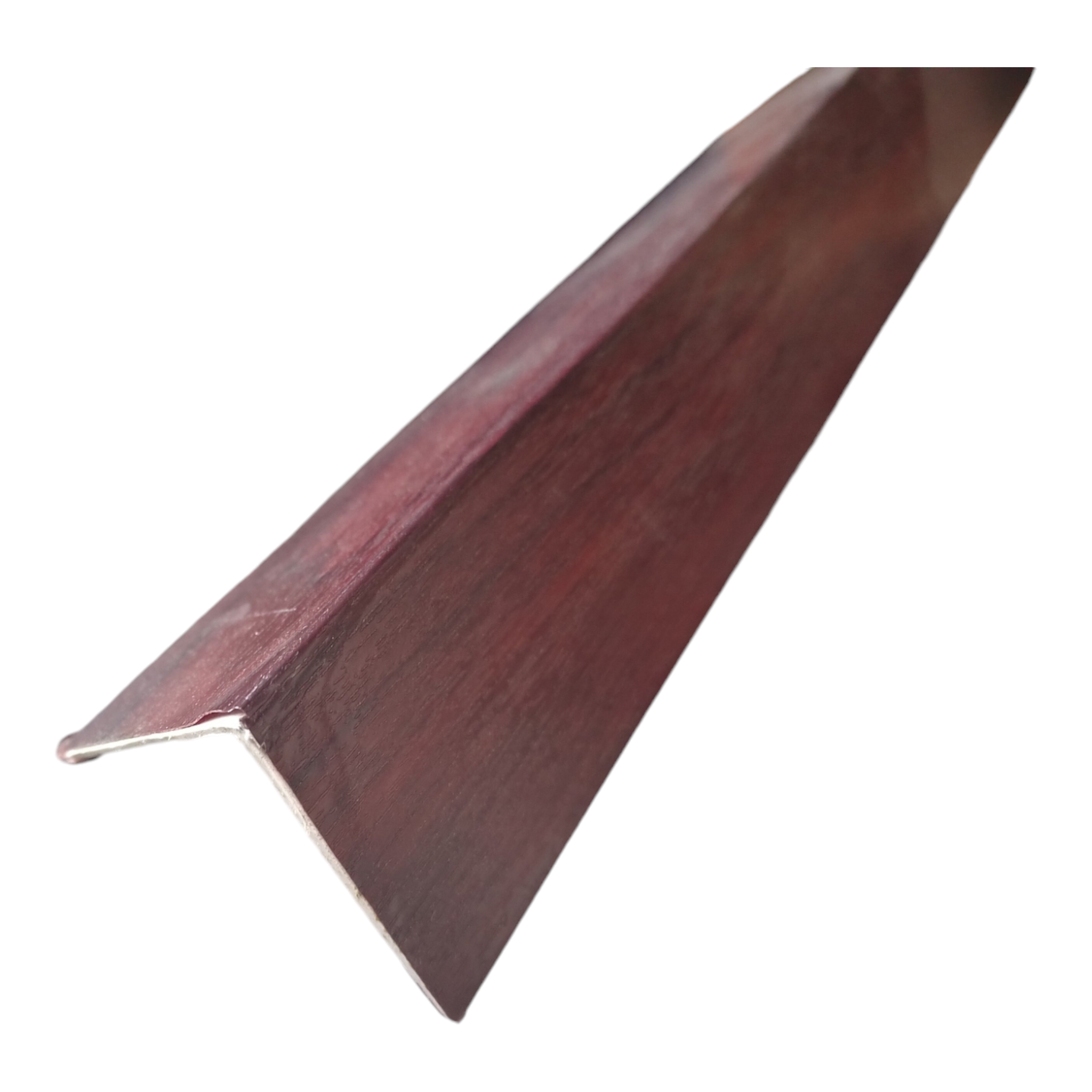 50mm x 50mm Corner Rosewood Woodgrain Foiled UPVC Trim 5mtr Length