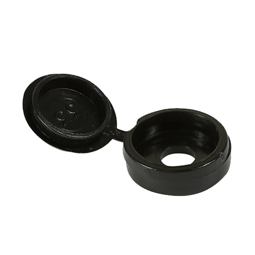 Screw Cap 5-6mm Black (Pack Of 50)