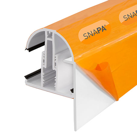 SNAPA Gable Bar White 4mtr
