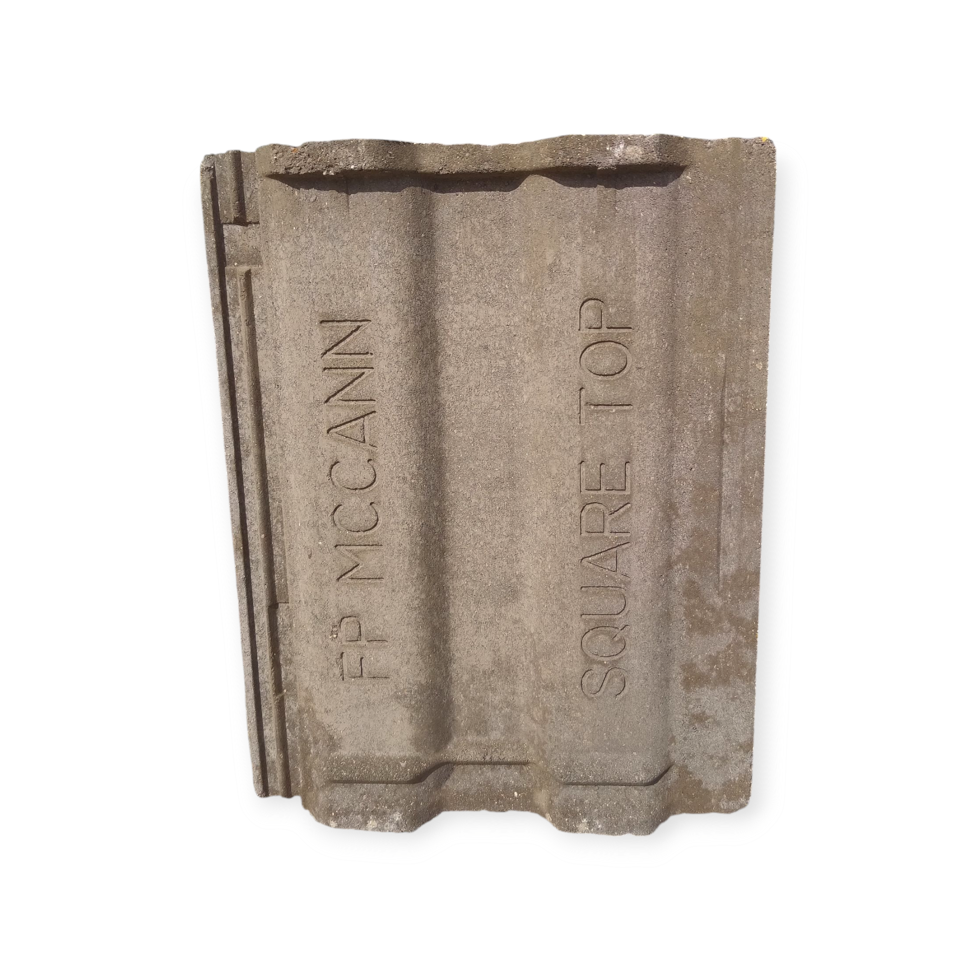 McCann Square Top Tile Smooth Brown