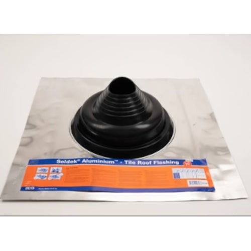 Seldek Aluminium Flashing 110mm - 200mm Diameter Pipe