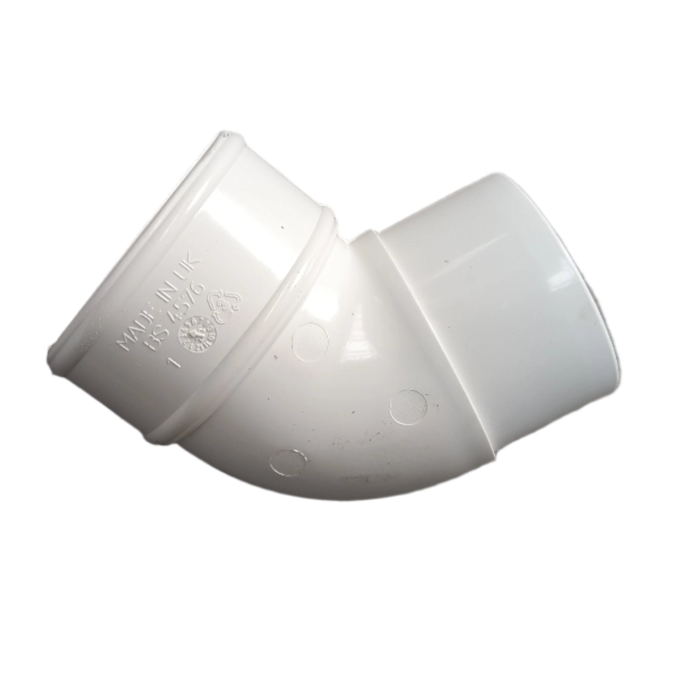 Round White Downpipe & Ancillaries